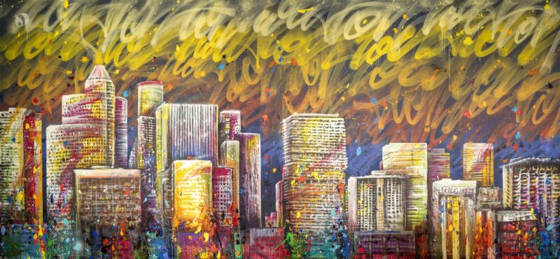 P 12 Houston Skyhouse Print