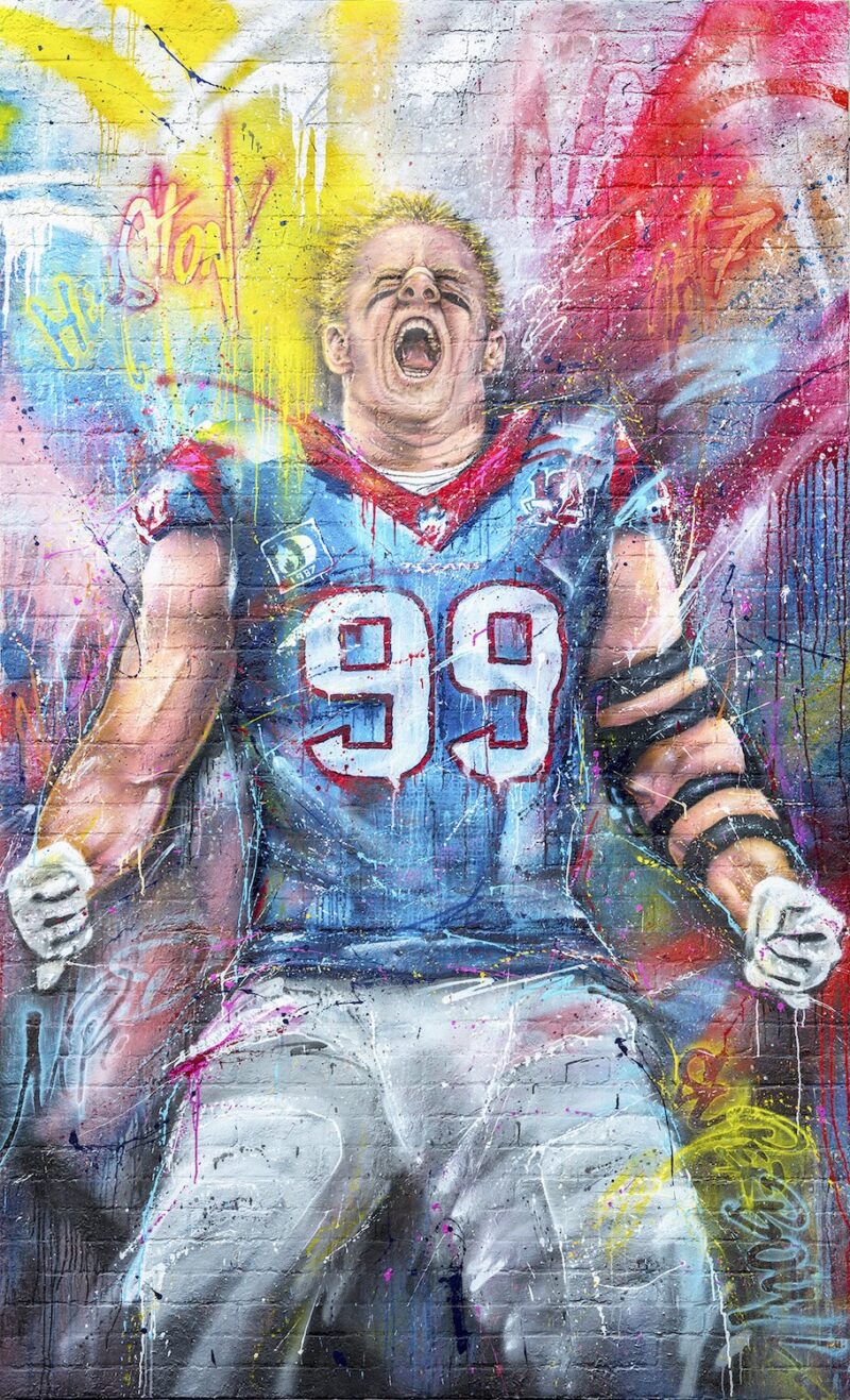 P 2 JJ Watt Print
